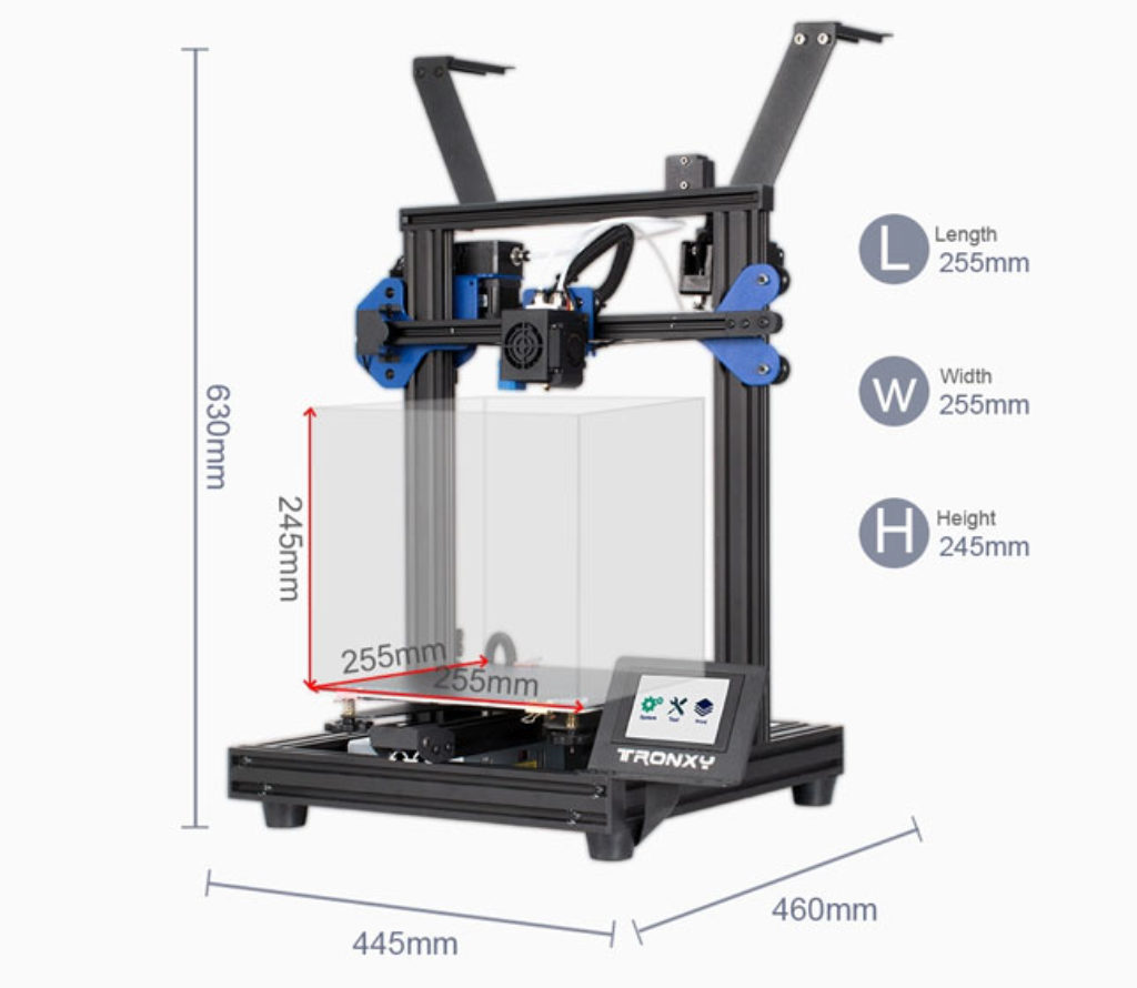 Tronxy Xy Pro E Doble Color Y Muchas Posibilidades A Bajo Precio