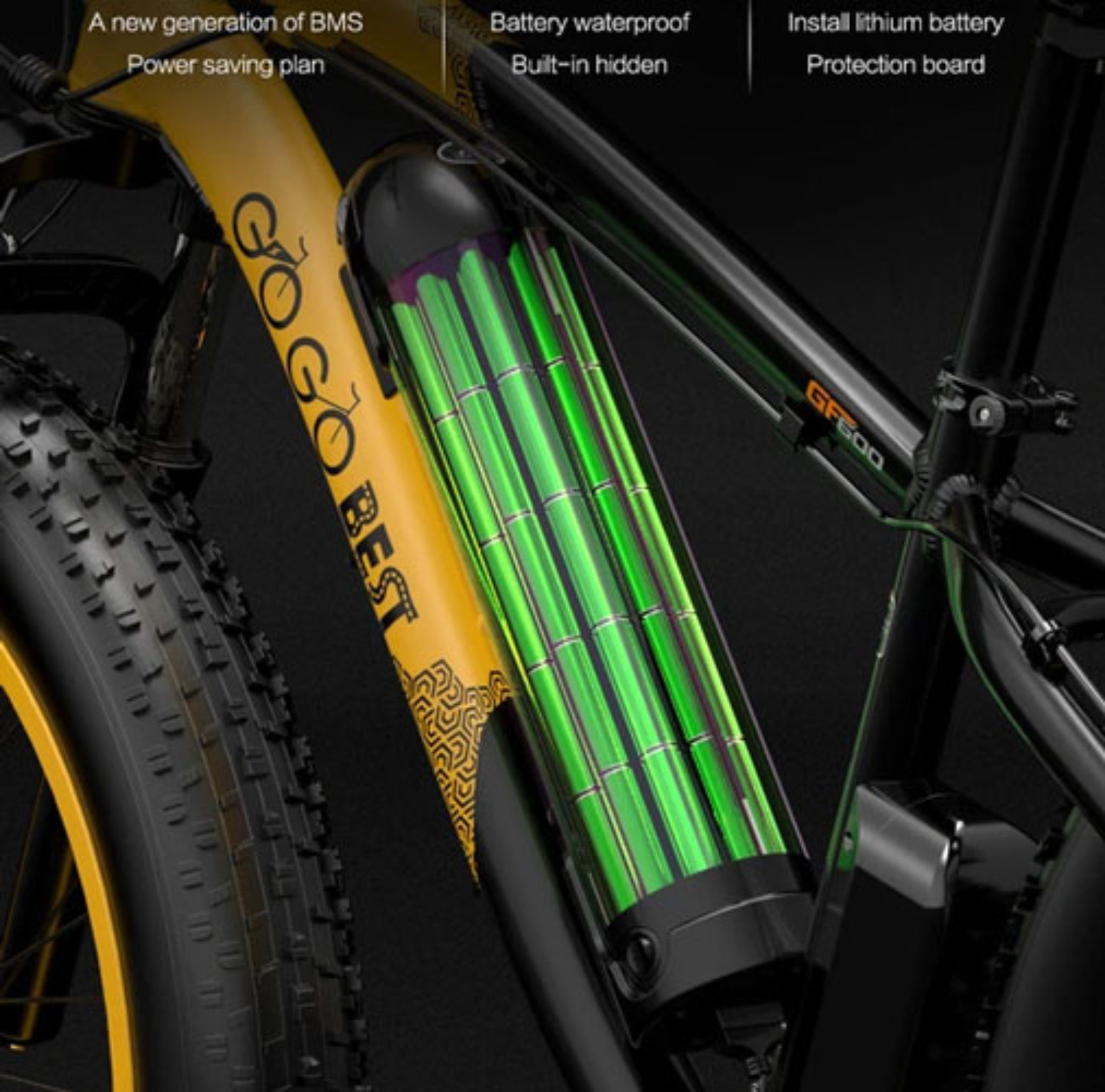 Gogobest Gf Una Fat Bike El Ctrica Para Recorrer La Monta A