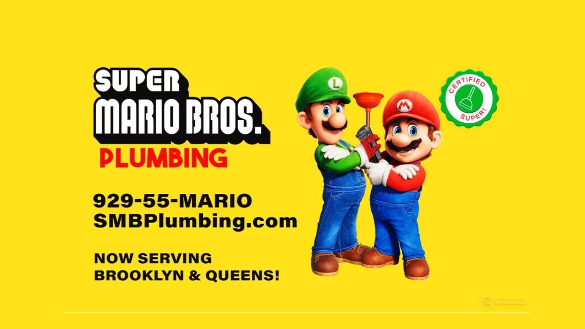 Número de teléfono de Super Mario spoiler de La Película