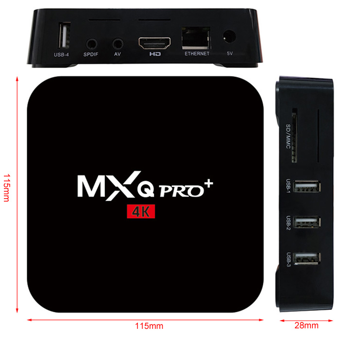 MXQ Pro+, así es el nuevo TV Box con Android