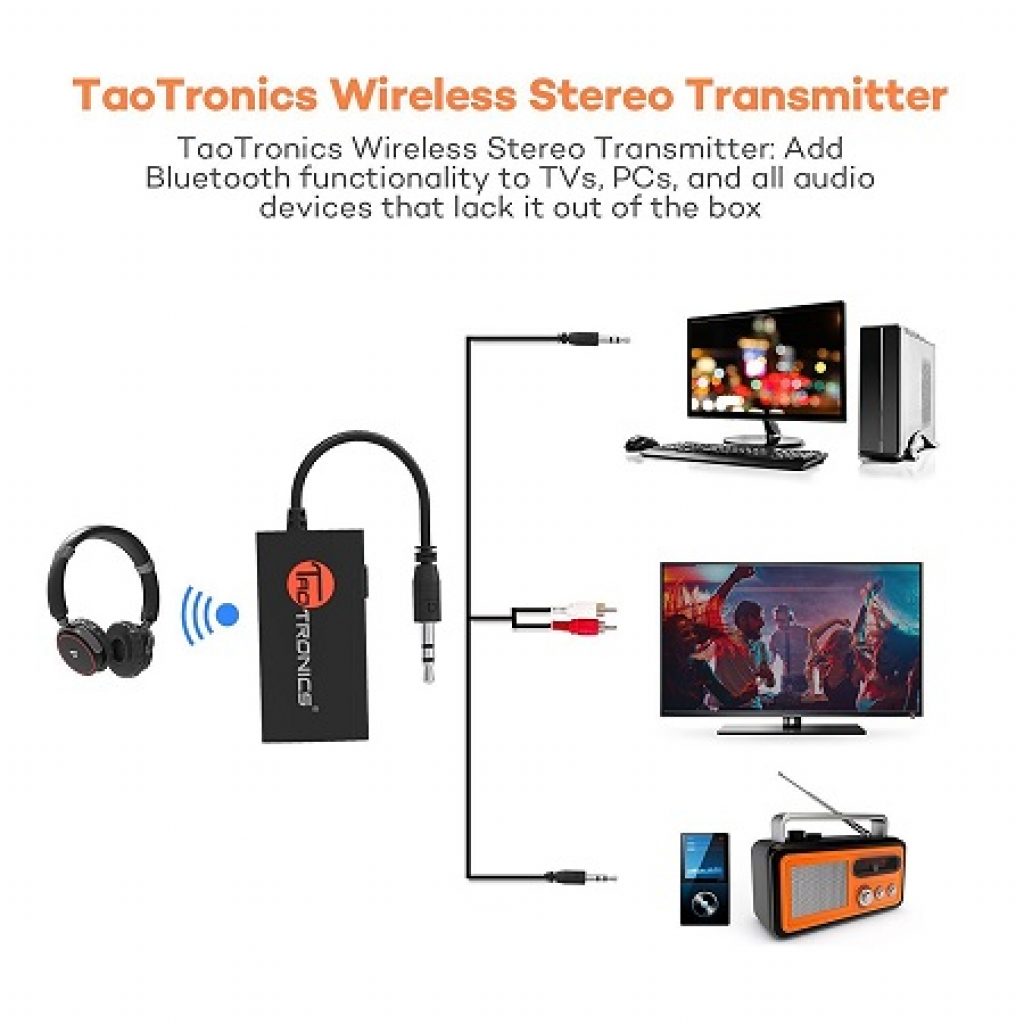 TaoTronics TT-BA01, Un útil Transmisor De Audio Bluetooth