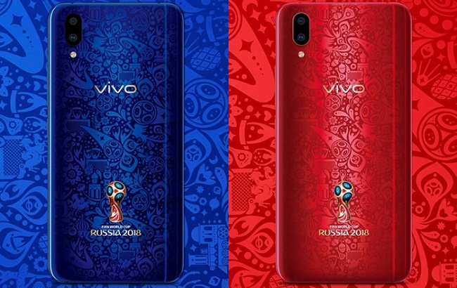 papi 鍔 Labor Vivo X21, el teléfono oficial de la Copa del Mundo 2018
