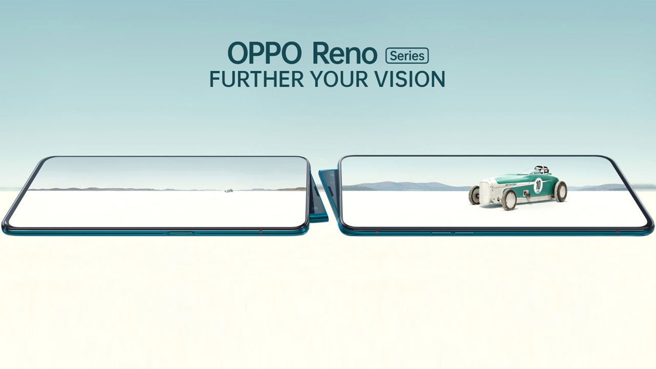 Oppo Reno series with angular pop-up camera and 5G announced