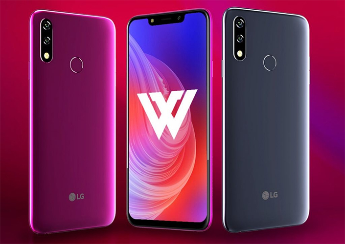 LG W10 Design and display