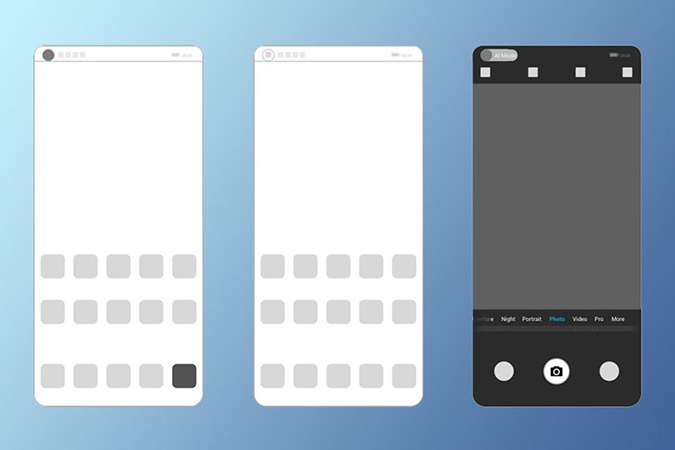 Huawei patents a mobile screen with integrated camera