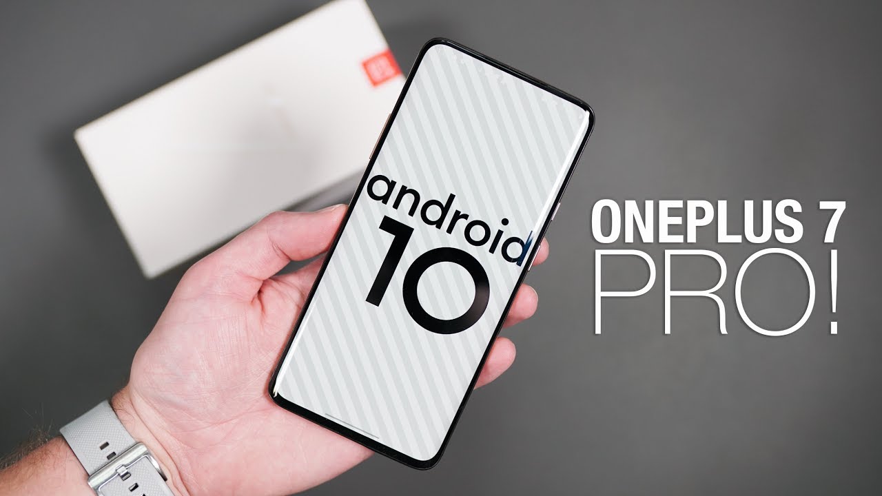 Android 10 is now available for the OnePlus 7 series