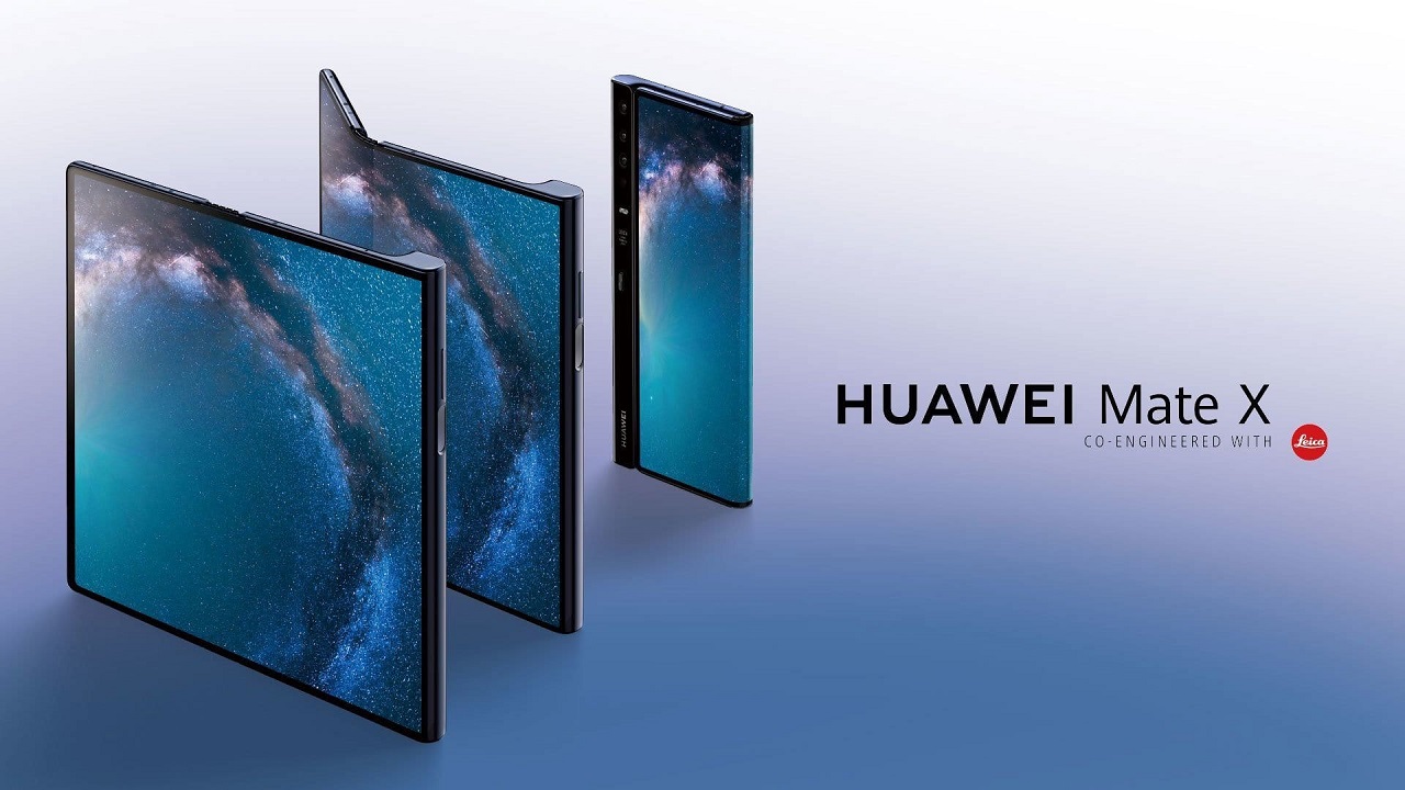 huawei mate x screen