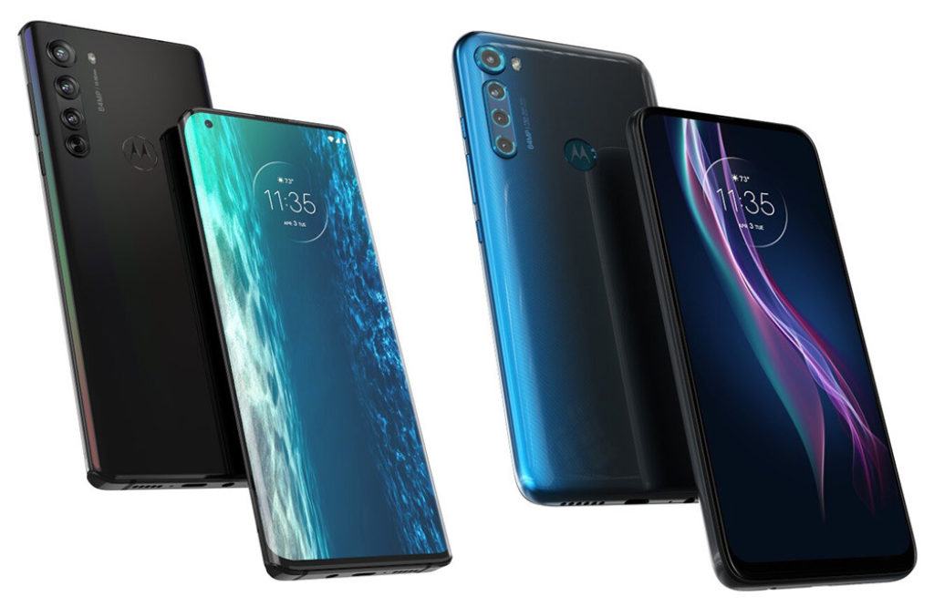 One of these renders corresponds to the Motorola One Fusion + and another to the Motorola Edge, but there is still no confirmation of which is which