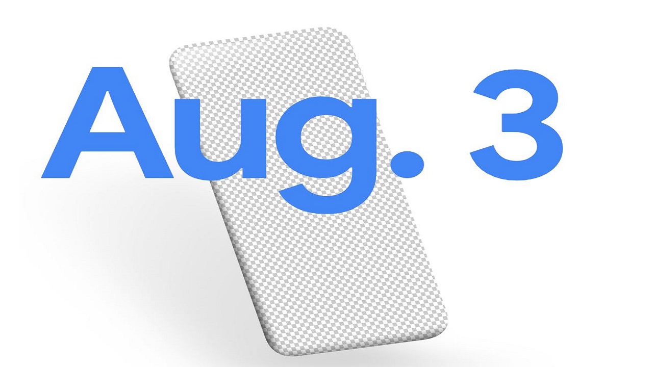 presentation of the Google Pixel 4a