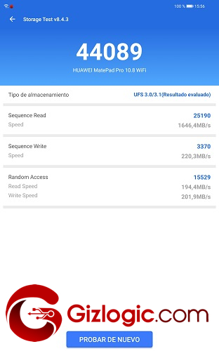 Huawei MatePad Pro antutu BenchMark