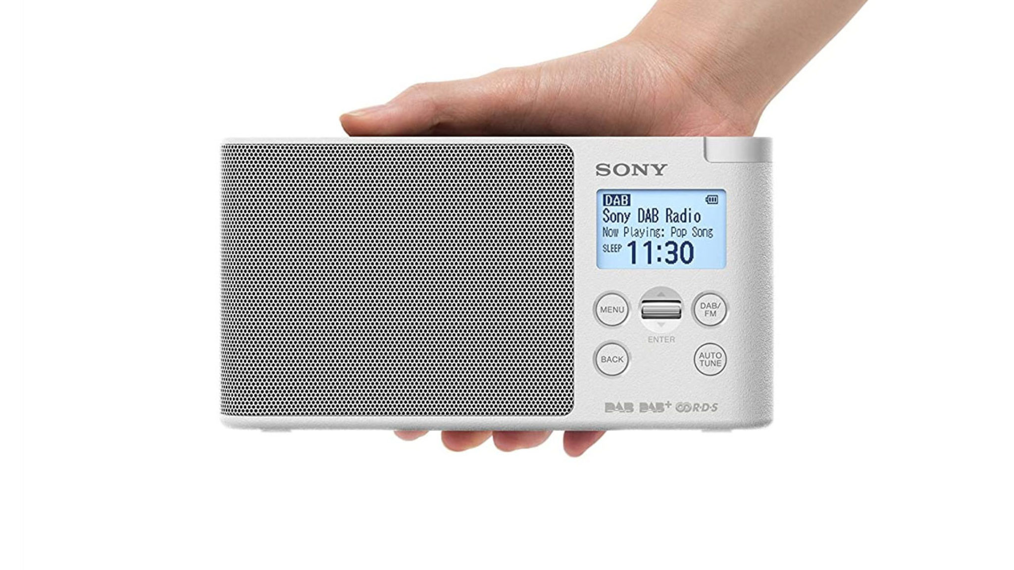 Sony XDR-S41D, Radio DAB+ Portátil Con Sello De Calidad Sony