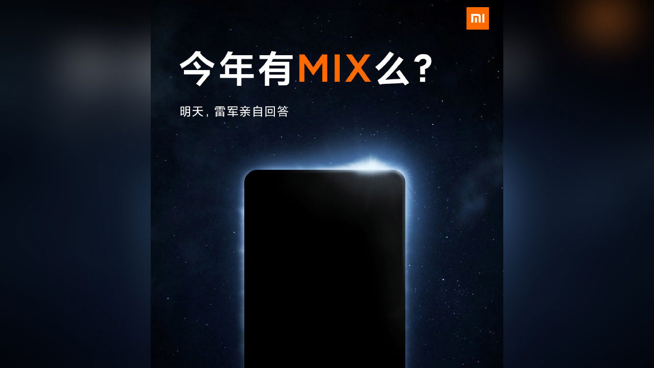 Xiaomi Mi MIX 4, the full screen smartphone will return 2021