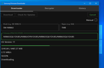 Samsung Firmware Downloader, actualiza el Firmware de tu Samsung con facilidad