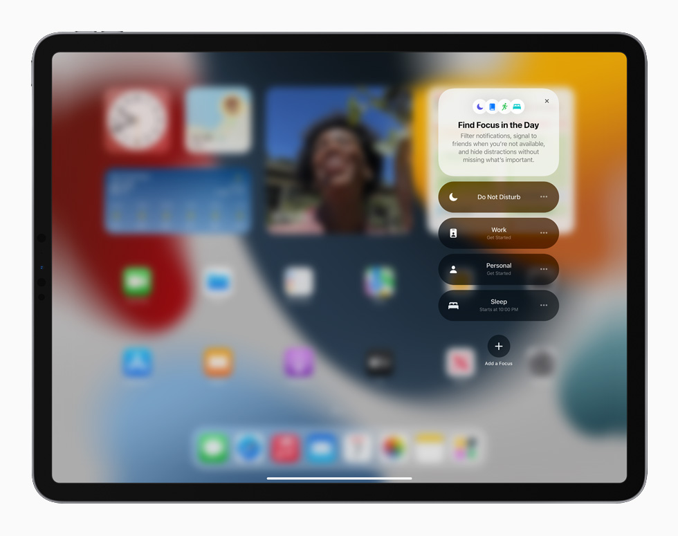 focus ipados 15