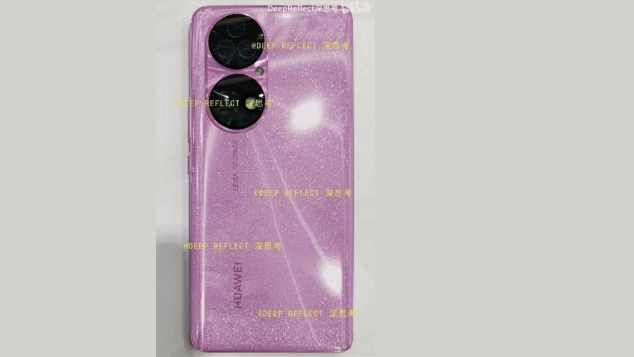 huawei p50 pink with glitter