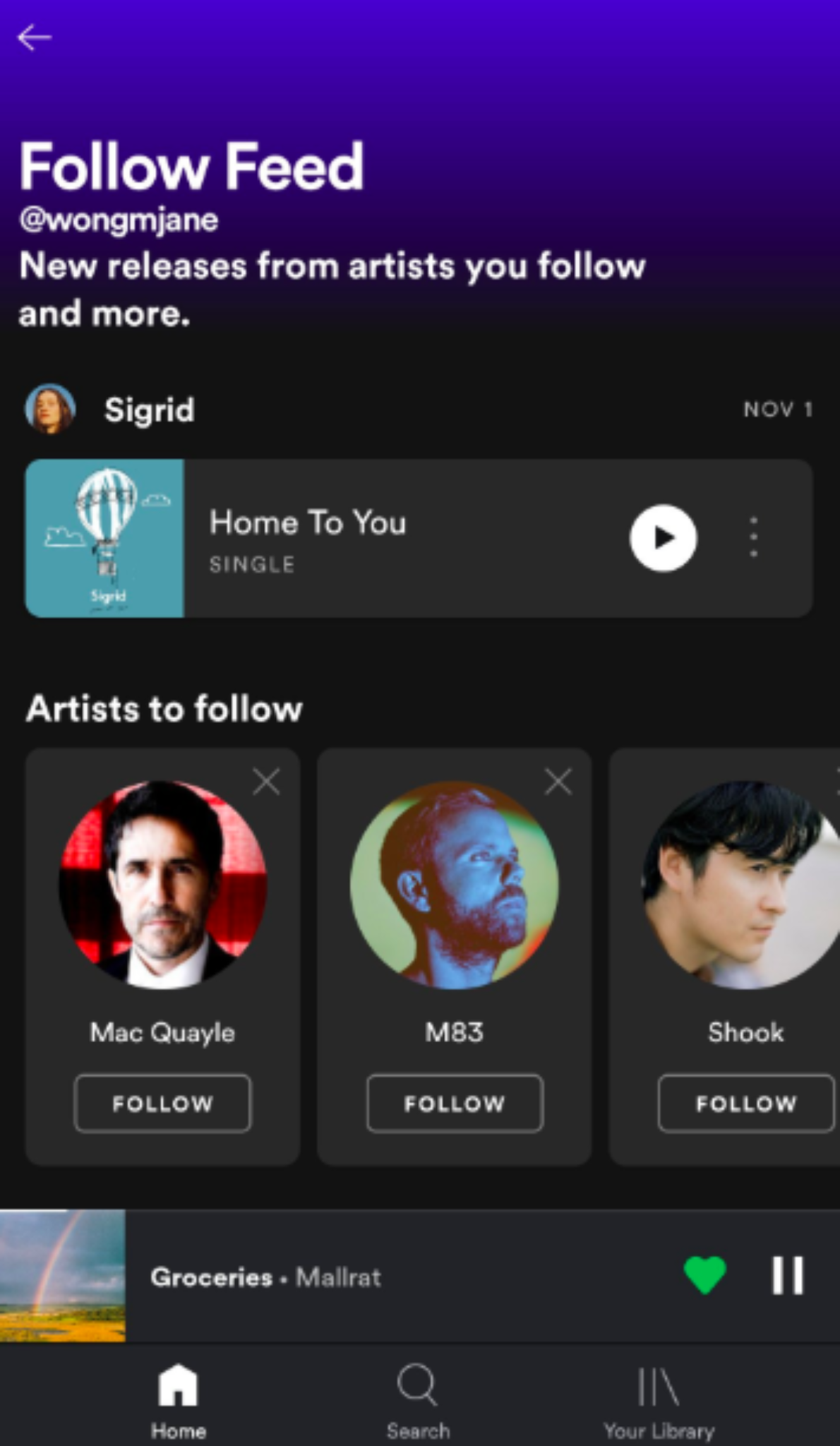 Nuevo feed de Spotify en Android y en iOS: ¿Qué novedades trae?