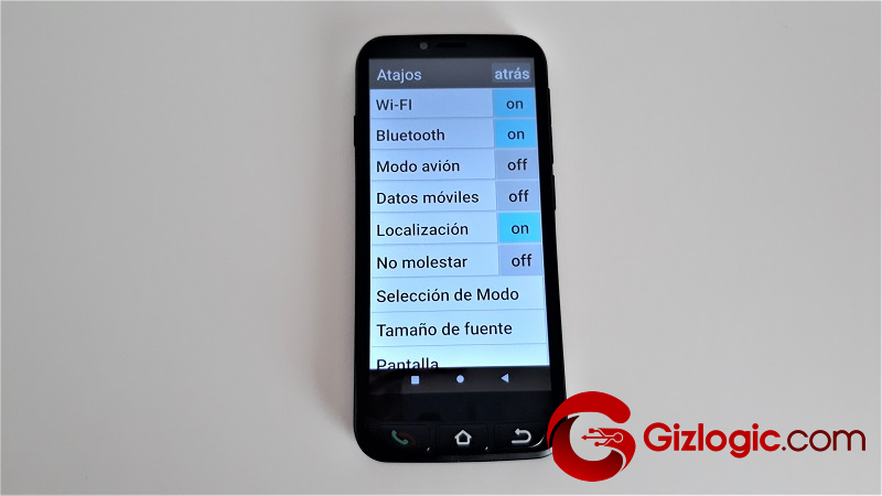 Smartphone para mayores, SPC ZEUS 4G PRO de segunda mano por 70