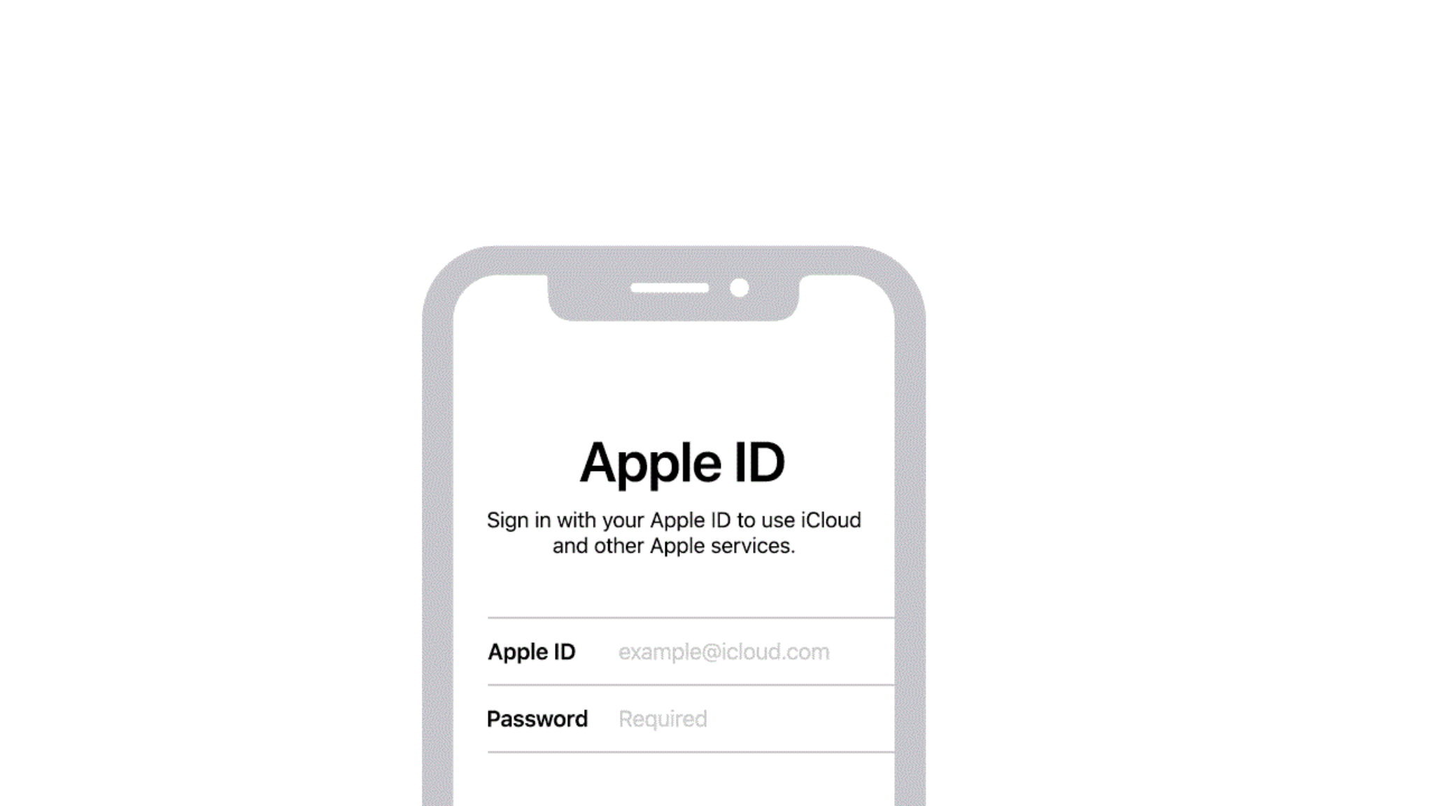 Фото из apple id