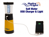 Hydra-Light la batería que carga con agua salada