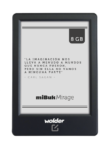 Wolder miBuk Mirage, eReader con luz integrada